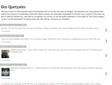 Tablet Screenshot of dosquetzales.blogspot.com