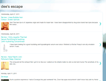 Tablet Screenshot of deesescape.blogspot.com