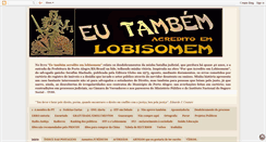 Desktop Screenshot of eutambemacreditoemlobisomem.blogspot.com