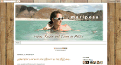 Desktop Screenshot of mariposamexicana.blogspot.com