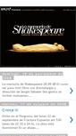 Mobile Screenshot of lamemoriadeshakespeare.blogspot.com