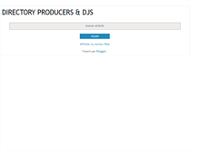 Tablet Screenshot of directoryproducers.blogspot.com