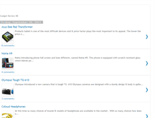 Tablet Screenshot of gadgetreview88.blogspot.com