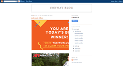 Desktop Screenshot of conwayoiadah.blogspot.com