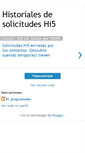 Mobile Screenshot of historialeshi5tuscontactosmsn.blogspot.com