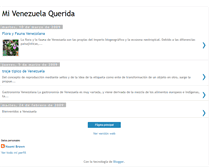 Tablet Screenshot of mivenezuelaquerida.blogspot.com