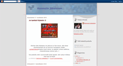 Desktop Screenshot of mammutinjalkelainen.blogspot.com