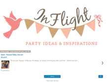 Tablet Screenshot of inflightideas.blogspot.com