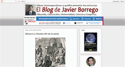 Desktop Screenshot of javierborrego.blogspot.com