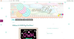Desktop Screenshot of anaryatelie.blogspot.com
