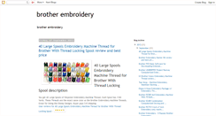 Desktop Screenshot of bestofbrotherembroideryreviews.blogspot.com