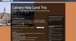 Desktop Screenshot of calvaryholyland.blogspot.com
