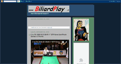 Desktop Screenshot of biliardplayweb.blogspot.com