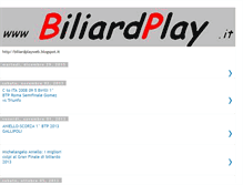 Tablet Screenshot of biliardplayweb.blogspot.com