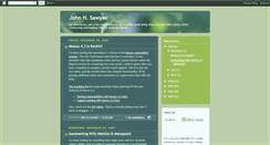 Desktop Screenshot of johnhsawyer.blogspot.com