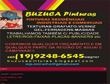 Tablet Screenshot of buzucapinturas.blogspot.com