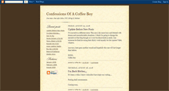 Desktop Screenshot of coffeeconfess.blogspot.com