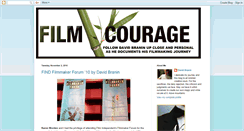 Desktop Screenshot of filmcourage.blogspot.com