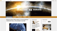 Desktop Screenshot of dincolo-de-limite.blogspot.com