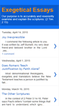 Mobile Screenshot of exegeticalessays.blogspot.com