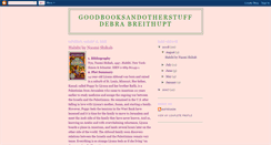 Desktop Screenshot of goodbooksandotherstuff.blogspot.com