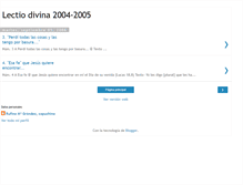 Tablet Screenshot of lectiodivina-3.blogspot.com