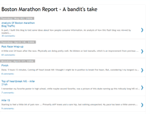 Tablet Screenshot of marathon-report-boston.blogspot.com