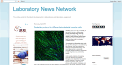 Desktop Screenshot of labnewsnetwork.blogspot.com