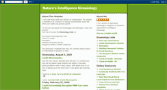 Desktop Screenshot of naturesintelligence.blogspot.com