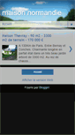 Mobile Screenshot of maison-thevray.blogspot.com