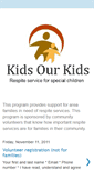 Mobile Screenshot of kidsourkids.blogspot.com