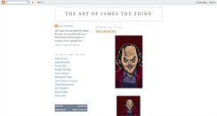 Desktop Screenshot of james-the-third.blogspot.com