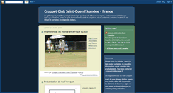 Desktop Screenshot of croquetclub95.blogspot.com