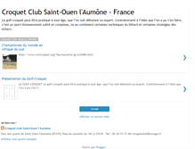 Tablet Screenshot of croquetclub95.blogspot.com