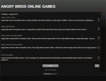 Tablet Screenshot of angry-birds-onlines-games.blogspot.com