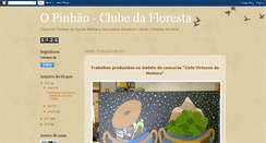 Desktop Screenshot of clubeopinhao.blogspot.com