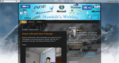 Desktop Screenshot of mauhib.blogspot.com