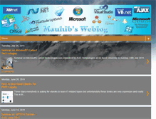 Tablet Screenshot of mauhib.blogspot.com