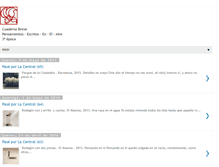 Tablet Screenshot of cuadernobreve.blogspot.com
