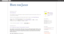 Desktop Screenshot of hope-for-japan.blogspot.com