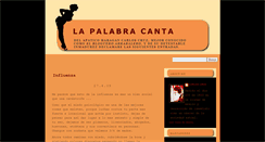 Desktop Screenshot of la-palabra-canta.blogspot.com