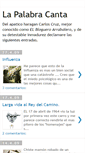 Mobile Screenshot of la-palabra-canta.blogspot.com