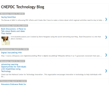 Tablet Screenshot of cnepdctech.blogspot.com