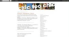 Desktop Screenshot of chictoochic.blogspot.com