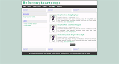 Desktop Screenshot of beforemyheartstops.blogspot.com