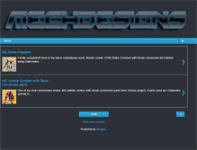 Tablet Screenshot of mechdesigns.blogspot.com