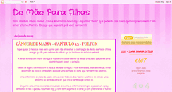 Desktop Screenshot of demaeparafilhas.blogspot.com