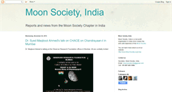 Desktop Screenshot of moonsocietyindia.blogspot.com