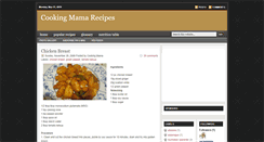 Desktop Screenshot of cookingmodel.blogspot.com