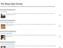 Tablet Screenshot of peacebeefarm.blogspot.com